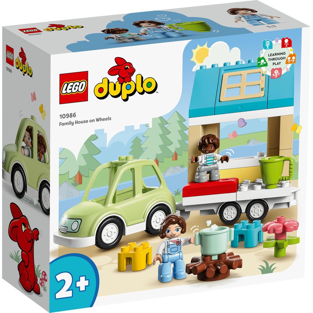 LEGO Duplo Town 10986 Ngôi Nhà Di Động Cho Gia ĐÌnh (31 Chi Tiết)