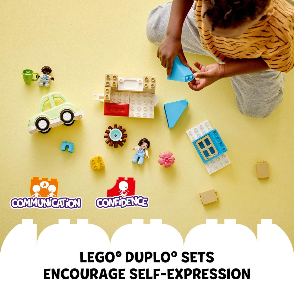 LEGO Duplo Town 10986 Ngôi Nhà Di Động Cho Gia ĐÌnh (31 Chi Tiết)