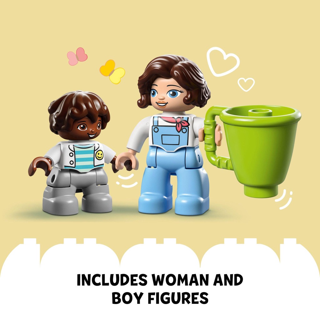 LEGO Duplo Town 10986 Ngôi Nhà Di Động Cho Gia ĐÌnh (31 Chi Tiết)