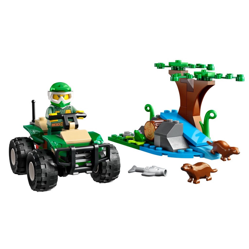 LEGO City 60394 Xe cứu hộ rái cá (90 Chi Tiết)