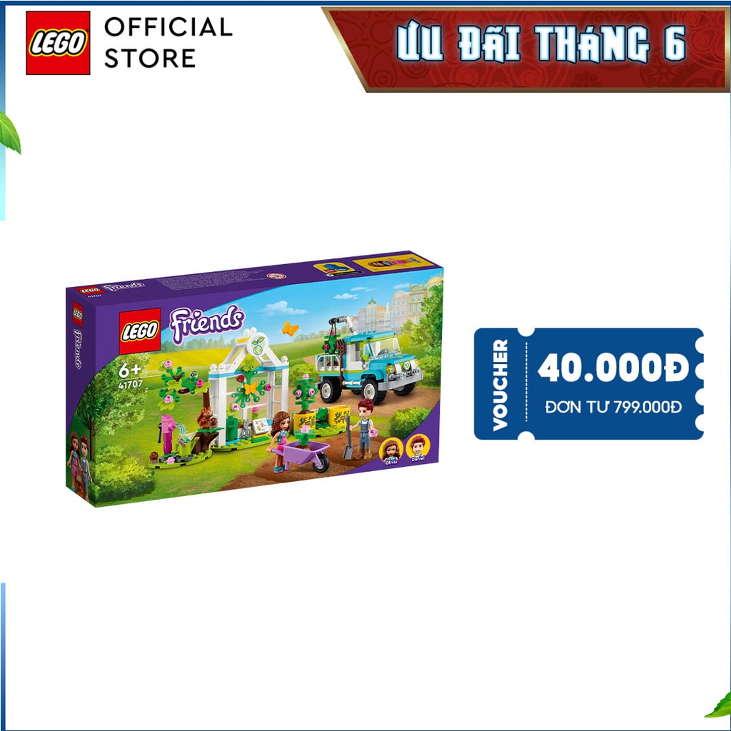 LEGO Friends 41707 Xe trồng cây xanh di động (336 chi tiết)