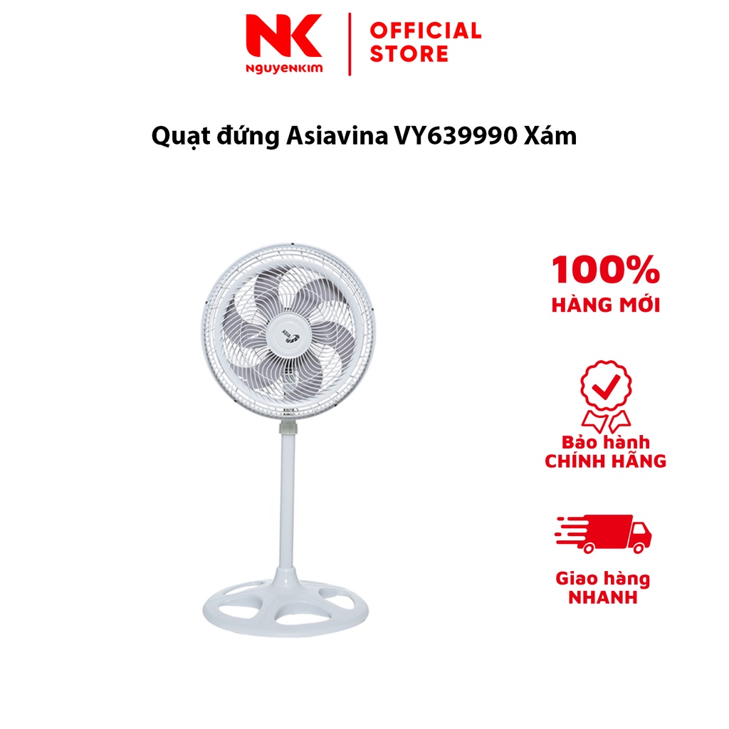 Quạt đứng Asiavina VY639990 Xám