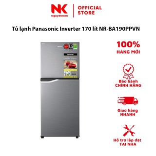 Tủ lạnh panasonic inverter 170 lít nr-ba190ppvn