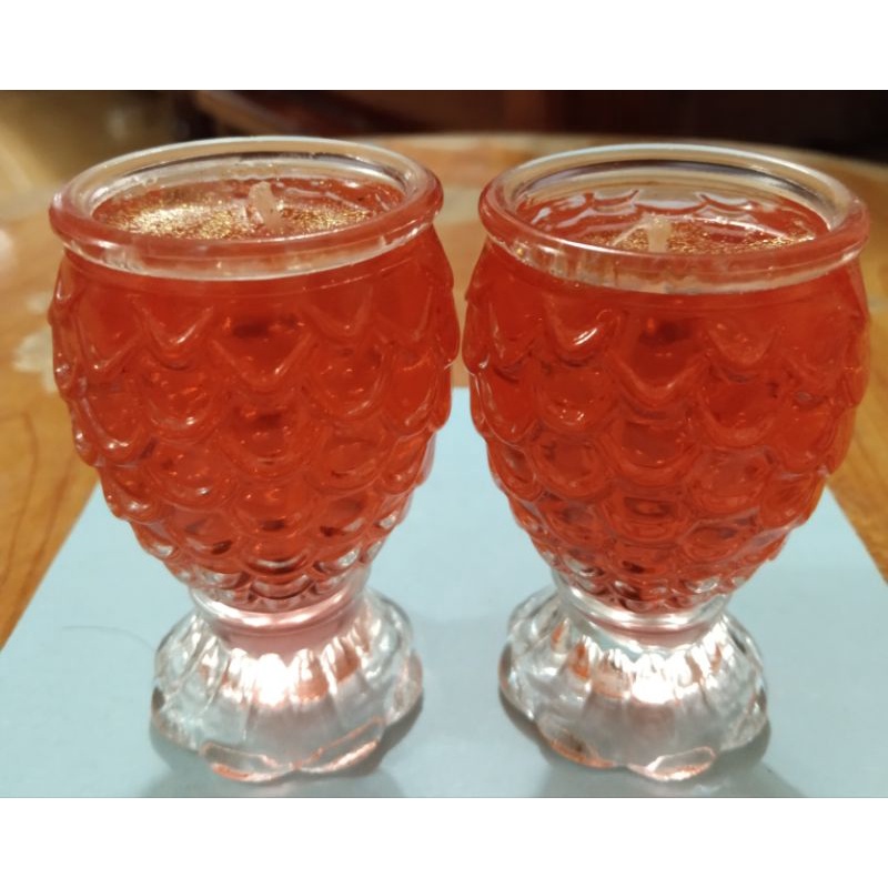 Bộ 6 cặp đèn cầy ly đuôi cá