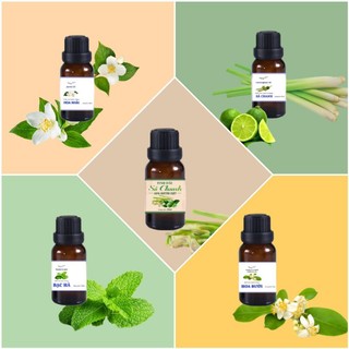 Tinh dầu nguyên chất củ sả chanh/ bạc hà/ hoa nhài/ Hoa bưởi/ quế nguyên chất .