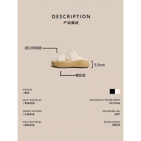 Dép quai ngang đế bánh mì mẫu mới