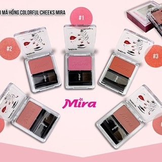 Phấn má hồng mira colorful cheeks b753