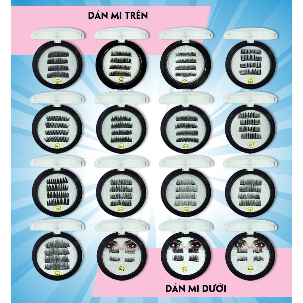 Lông mi giả Nam Châm Magnetic Eyelash Extensions C504