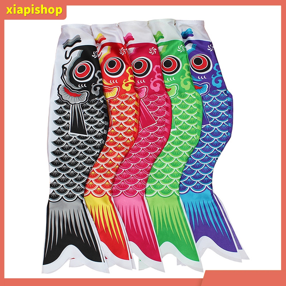 XIAPI+ Diều Treo Trang Trí Hình Cá Chép Koinobori Nhật Bản 55cm