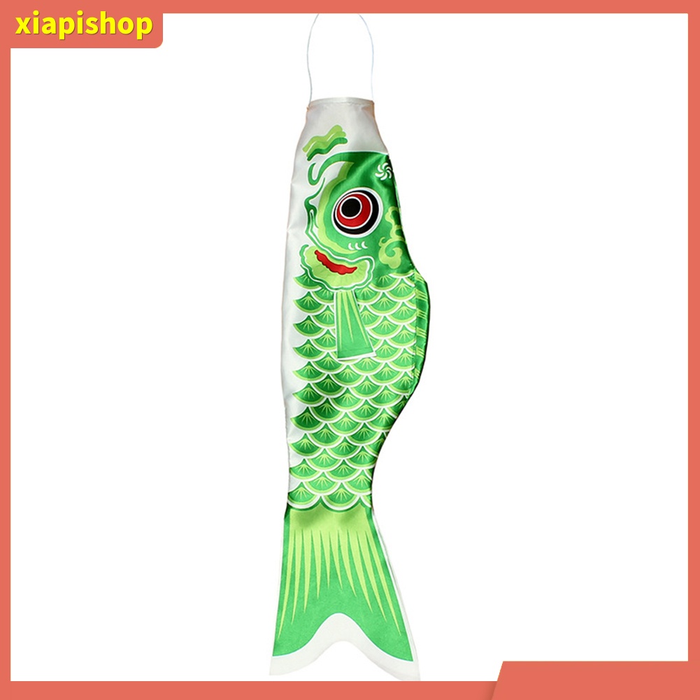 XIAPI+ Diều Treo Trang Trí Hình Cá Chép Koinobori Nhật Bản 55cm