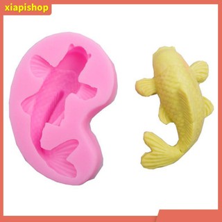 XIAPI+ Khuôn silicon làm bánh tạo hình cá chép
