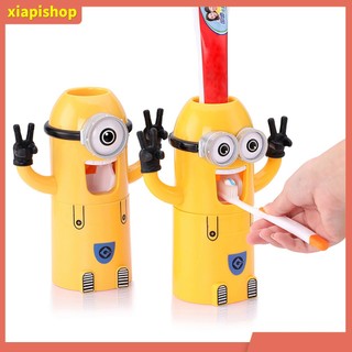 XIAPI+ Dụng cụ lấy kem đánh răng tự động hình Minion dễ thương