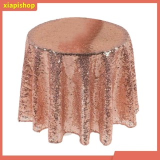 XIAPI+ Khăn trải bàn đính kim sa lấp lánh dùng cho trang trí tiệc