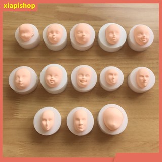 XIAPI+ Khuôn Bằng Silicon Hình Mặt Người Dùng Để Làm Bánh/Kẹo Đường