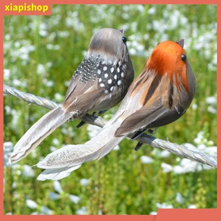 XIAPI+ Mô hình chú chim giả dễ thương dùng để trang trí sân vườn