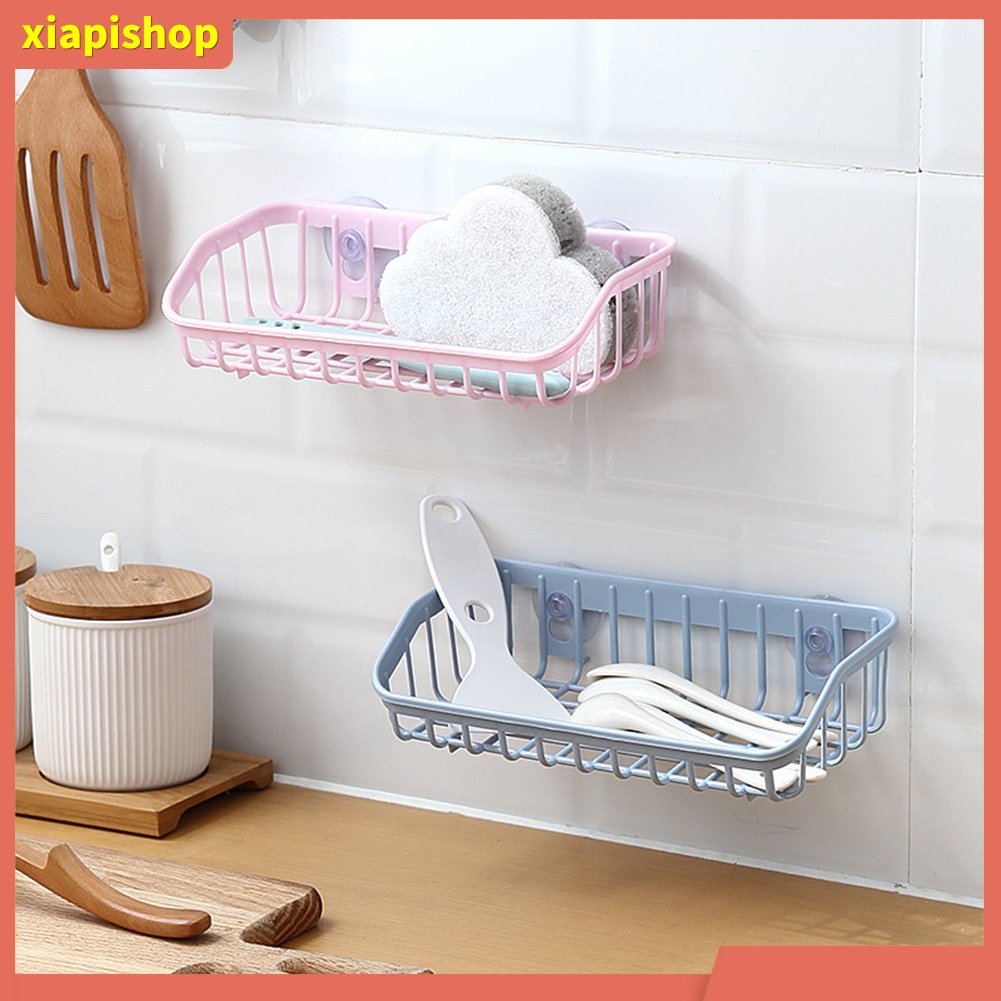XIAPI+ Kệ để đồ dùng nhà bếp hút chân không gắn tường
