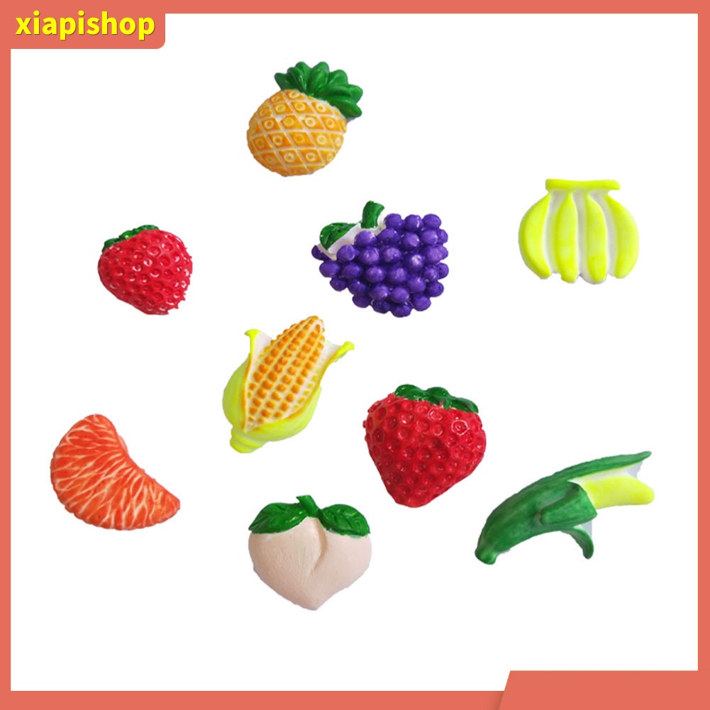 XIAPI+ Khuôn silicone làm bánh hình trái cây