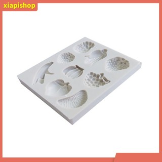 XIAPI+ Khuôn silicone làm bánh hình trái cây