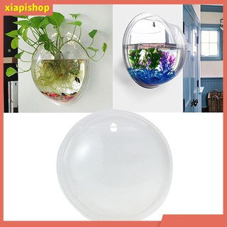XIAPI+ Chậu hoa kiêm bể cá acrylic treo tường trong suốt trang trí nội thất sáng tạo