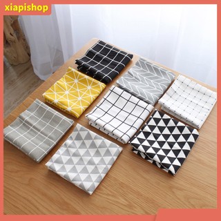 XIAPI+ Khăn trải bàn bằng cotton linen đơn giản 40*60cm