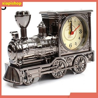 XIAPI+ Đồng hồ báo thức để bàn tạo hình đầu máy xe lửa độc đáo