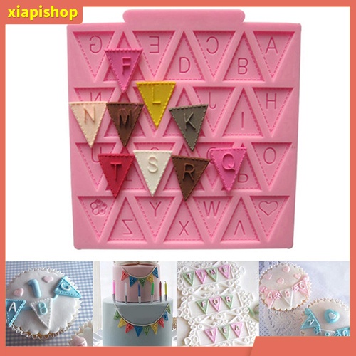 XIAPI+ Khuôn làm bánh chocolate bằng silicon bền tiện dụng
