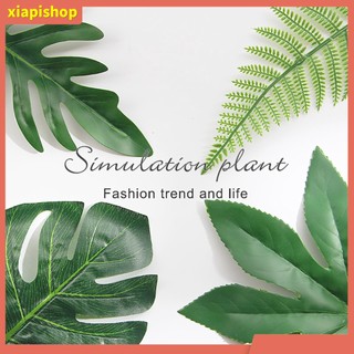 XIAPI+ Cành lá cây cọ nhân tạo phong cách Bắc Âu phụ kiện chụp ảnh
