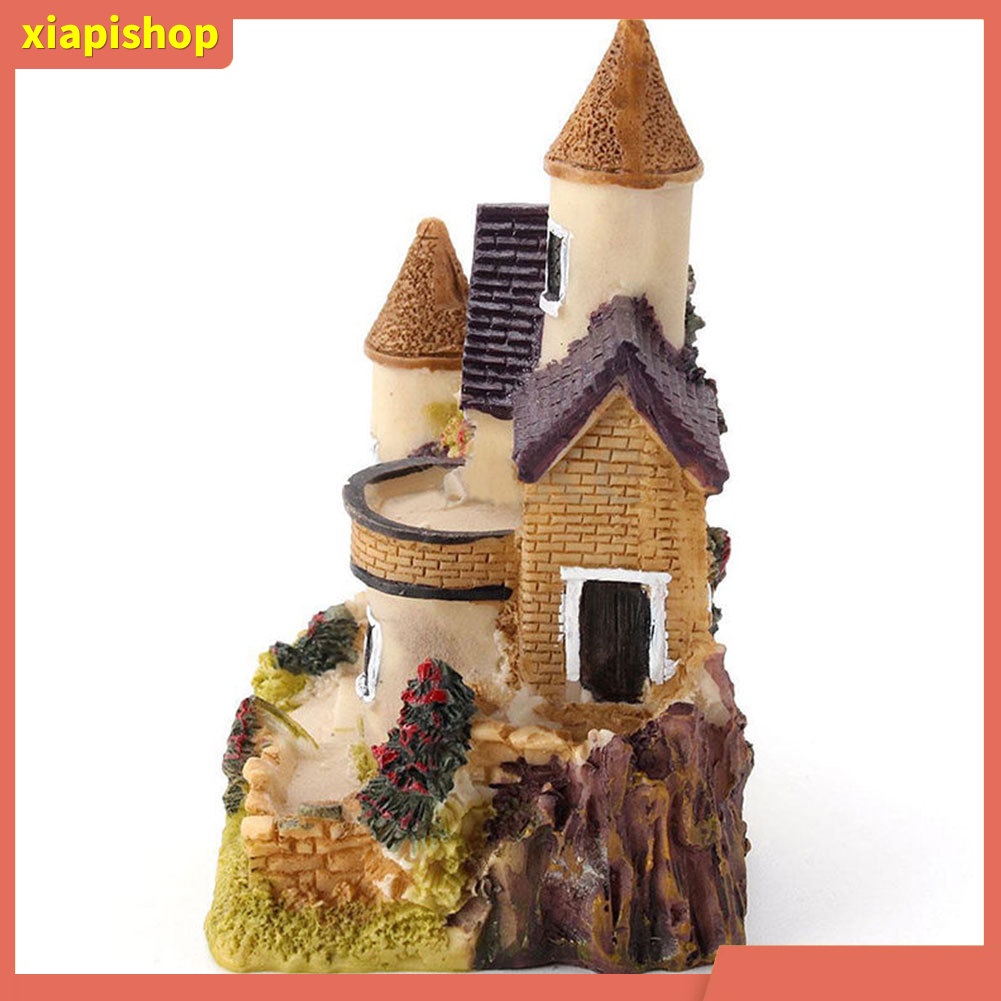 XIAPI+ Mô hình ngôi nhà nhỏ thần tiên trang trí sân vườn