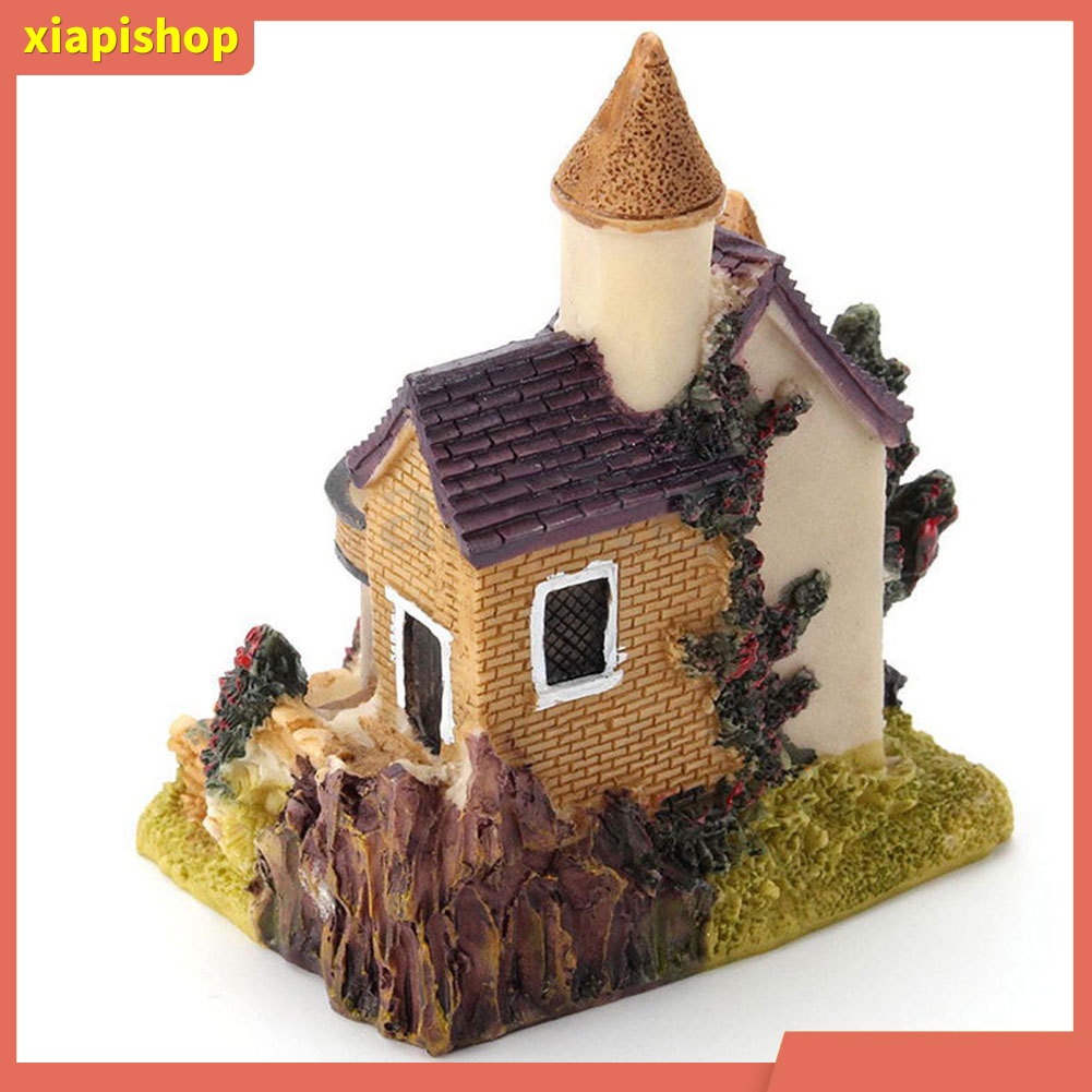 XIAPI+ Mô hình ngôi nhà nhỏ thần tiên trang trí sân vườn