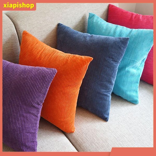 XIAPI+ Áo gối họa tiết thời trang hình vuông để trang trí nội thất /ghế sofa
