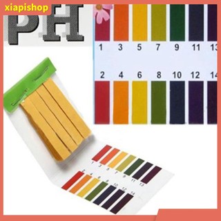 XIAPI+ Bộ 80 miếng giấy kiểm tra nồng độ PH thang đo từ 1-14 tiện dụng