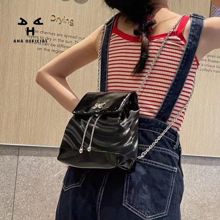 Ba Lô Màu Bạc Thiết Kế Mới Ngọt Ngào Thời Trang Dành Cho Nữ