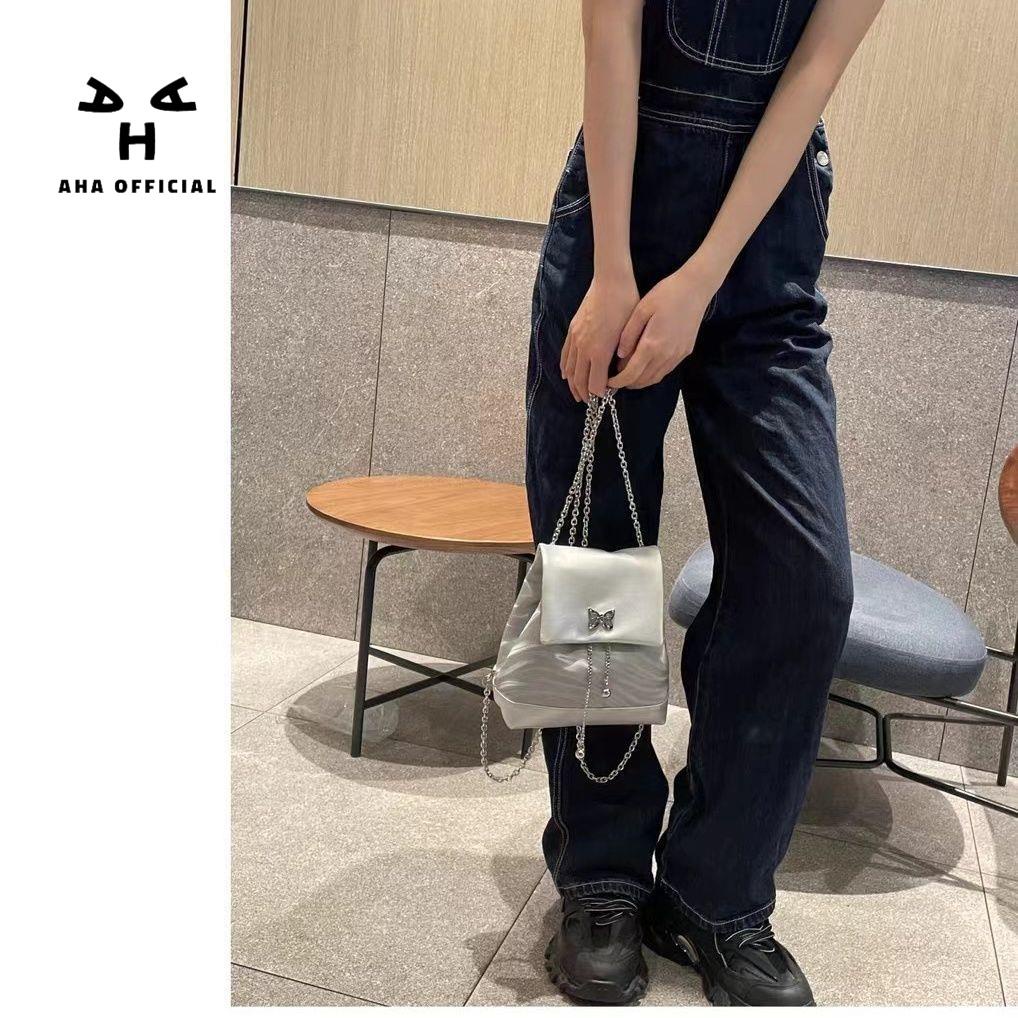 Ba Lô Màu Bạc Thiết Kế Mới Ngọt Ngào Thời Trang Dành Cho Nữ