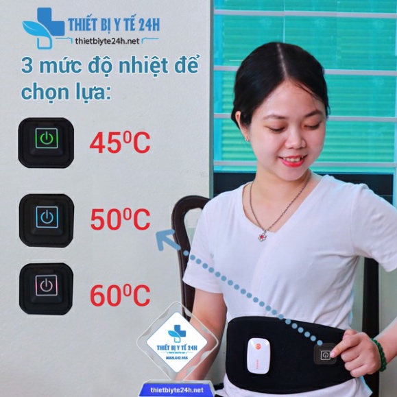 Đai massage bụng Fitness 1102, đai rung giảm mỡ bụng, hỗ trợ giảm mỡ bụng, thon bụng, máy mát xa thư giãn