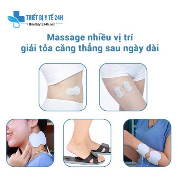 Máy massage xung điện trị liệu SYK-308B , máy mát xa xung điện 20 cường độ massage