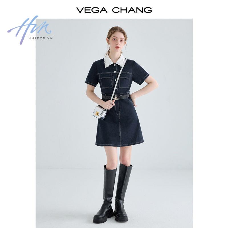 Đầm Sơ Mi Cổ Búp Bê Ôm Eo Thời Trang Mùa Hè 2023 Phong Cách Mới Cho Nữ