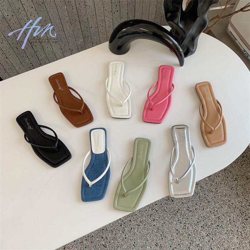 Dép Sandal Đế Bằng Thời Trang Mùa Hè 2023 Phong Cách Mới Cho Nữ