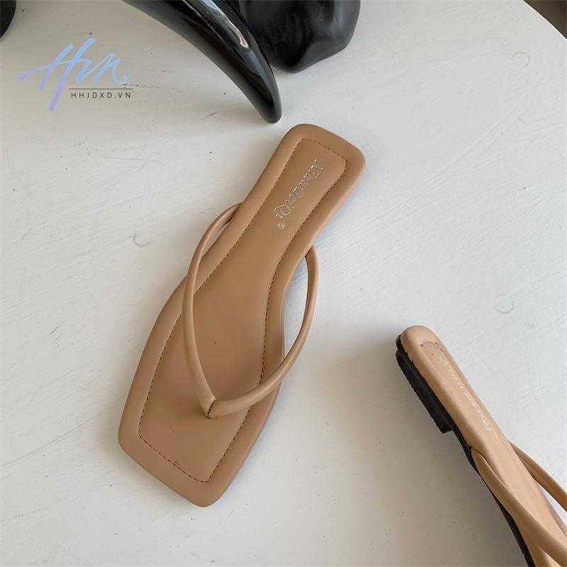 Dép Sandal Đế Bằng Thời Trang Mùa Hè 2023 Phong Cách Mới Cho Nữ