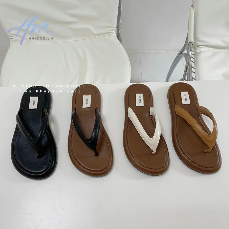 Dép Xỏ Ngón Đế Dày Thoải Mái Thời Trang Mùa Hè Hàn Quốc 2023