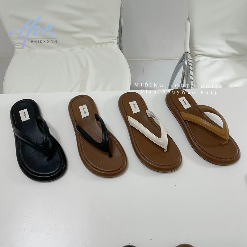 Dép Xỏ Ngón Đế Dày Thoải Mái Thời Trang Mùa Hè Hàn Quốc 2023