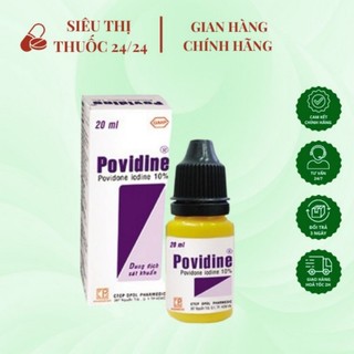 Dung dịch sát khuẩn Povidine ⚡ CAM KẾT GIÁ RẺ ⚡ Dung dịch sát khuẩn giúp ngăn ngừa nhiễm khuẩn tại các vết thương