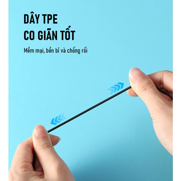 Tai Nghe Dây ROBOT RE801 In-Ear Âm Thanh Sắt Nét - Chính Hãng