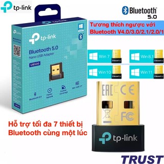 Bộ chuyển đổi bluetooth tp-link ub500 usb nano bluetooth 5.0, ub400 usb nano bluetooth 4.0