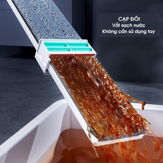 Cây lau nhà tự vắt xoay 360 độ JOYBOS 36T1 - Hàng Chính Hãng