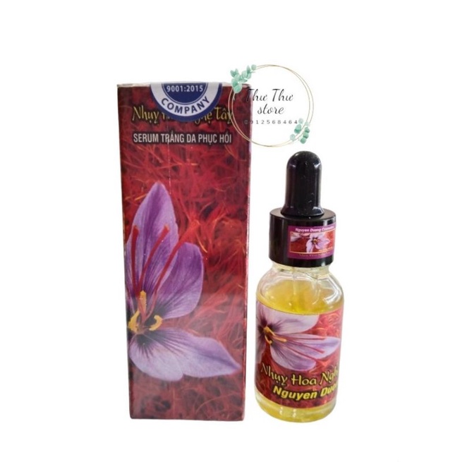 Serum Nhụy Hoa Nghệ Tây Trắng Da Phục Hồi