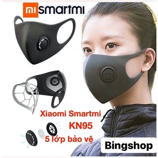 Khẩu trang Xiaomi Smartmi KN95 chống bụi PM2.5 kháng khuẩn