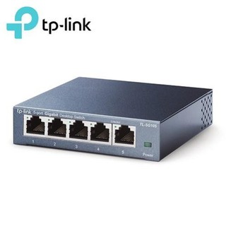 12.12 Hot Deals- TP-Link Switch Gigabit Vỏ thép 5 cổng RJ45 Tăng tốc máy chủ - TL-SG105 - Hàng Chính Hãng