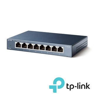 12.12 Hot Deals- TP-Link Switch Vỏ thép Gigabit 8 cổng RJ45 Tăng tốc máy chủ - TL-SG108 - Hàng Chính Hãng
