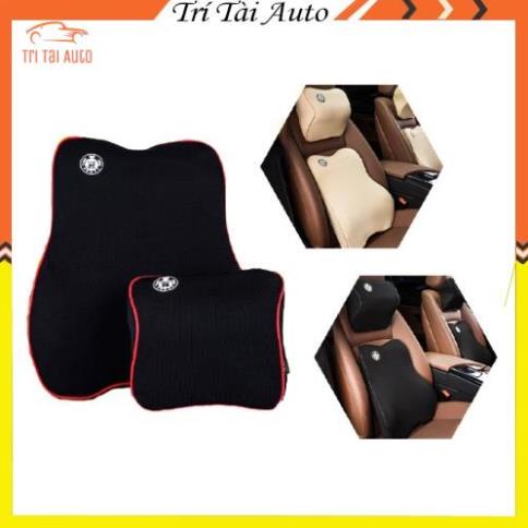 Tựa đầu ô tô, tựa lưng xe hơi cao su non nguyên khối CSN-688 Đàn Hồi - Êm ái