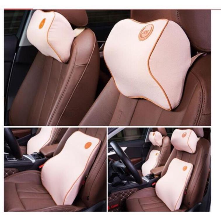 Tựa đầu ô tô, tựa lưng xe hơi cao su non nguyên khối CSN-688 Đàn Hồi - Êm ái | BigBuy360 - bigbuy360.vn